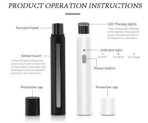 USB 플러그 노화 방지 따뜻한 마사지 눈 마사지 펜