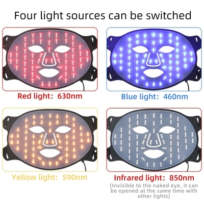 LED 얼굴 마스크 피부 관리 및 마스크 치료에 대한 편안함 라이트 레드 출력 전력 5V DC 3000MA