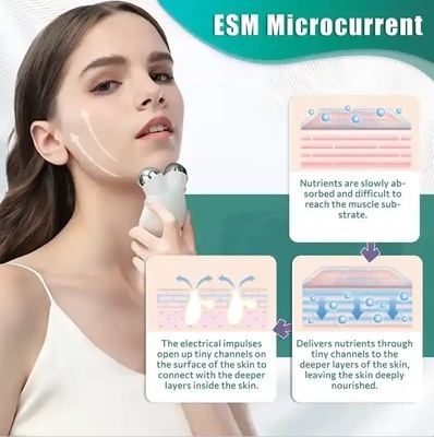 로션 선도 얼굴 및 목 아름다움 EMS 리프팅에 대한 전기 마사저
