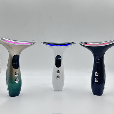 다른 플러그 타입 목 얼굴 아름다움 장치 전기 목 마사지 및 노화 방지