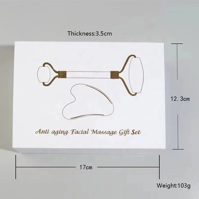 19*16*5cm 휴대용 미니 자이드 롤러 개인 레이블 얼굴 리프팅 구아 샤 세트 상자 도구 2023