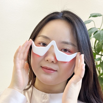 노화 방지 USB 플러그형 3D 눈 진동 LED 빨간 빛 치료 장치