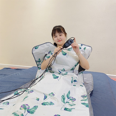 홈 디톡스 먼 적외선 온난화 사우나 담요 빨간 빛 치료 및 포어 청소