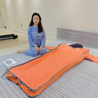 홈 디톡스 먼 적외선 온난화 사우나 담요 빨간 빛 치료 및 포어 청소