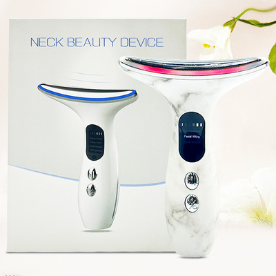 가시 전류 0.5A 경 cervical Face 장치 안티 주름 및 안티 노화 전기 마사지