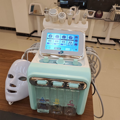 휴대용 산소 제트 얼굴 기기 젊은 피부를 위한 아쿠아 제트 껍질 벗기기 및 피부 껍질 벗기