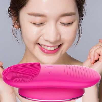 쌍면 포어 클리너 초음파 기술로 미니 얼굴 청소 브러쉬